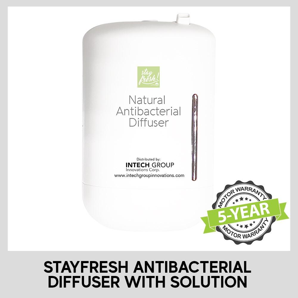 Stayfresh! Canada Antibacterial Diffuser with Solution - Price Available upon Request